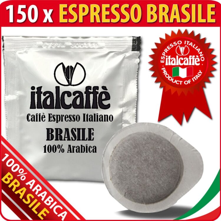 150 ESE®* Kaffeepads Italcaffè Espresso Brasilien Santos 44mm-0